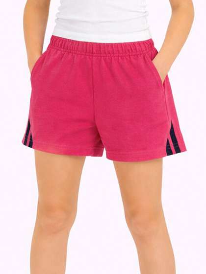 DYCA Girls Mid-Rise
                    Cotton Shorts