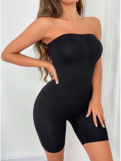 FALAM ENTERPRISE
                        Strapless Slim-Fit High-Waisted Full Body
                        Shapewear