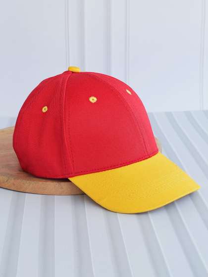DukieKooky Unisex Kids
                      Colourblocked Baseball Cap