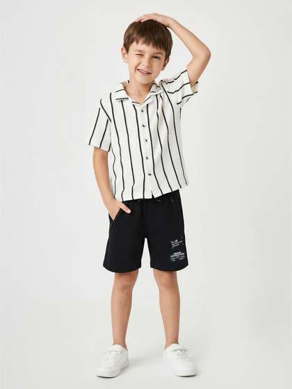max Boys Striped Casual
                    Shirt