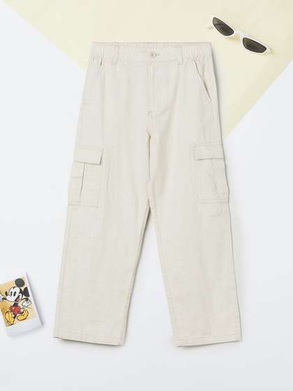 max Boys Pleated Cargos
                    Trousers