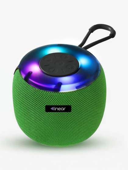 inear Wave 10W
                        Bluetooth Speakers Portable Wireless Mini
                        Speaker with TWS- LED Light