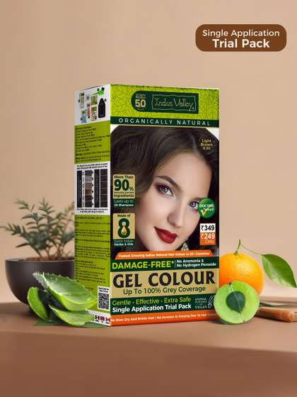 Indus valley Damage
                        Free Gel Hair Colour Trial Pack 65 g - Light
                        Brown
