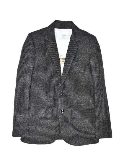 CAVIO Boys Notched Lapel
                    Single-Breasted Blazer With T-Shirt