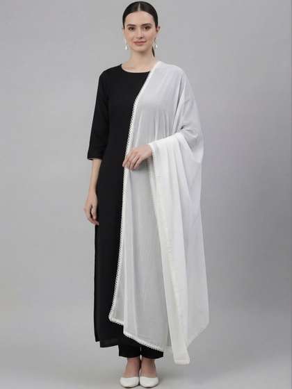 Clora Creation Women
                        Solid Chiffon Dupatta