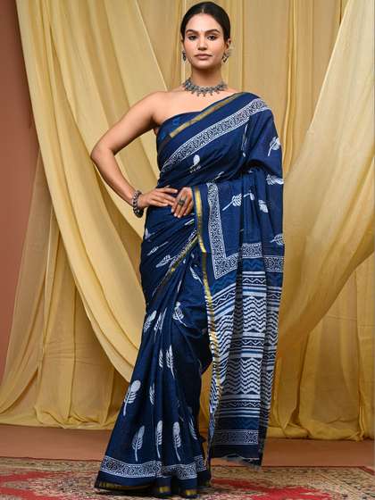 Anouk Ethnic Motifs
                        Pure Cotton Saree