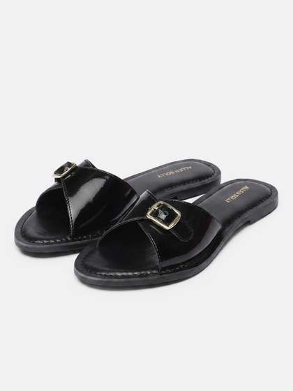 Allen Solly Open
                          Toe Buckle Flats