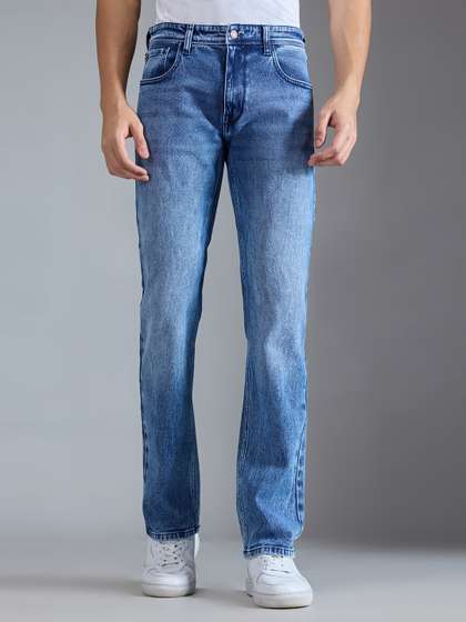 Pepe Jeans Men Straight Fit Mid-Rise Jeans