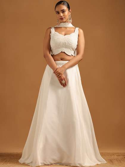 Soch Embellished
                        Sequinned Ready to Wear Lehenga & Blouse
                        With Dupatta