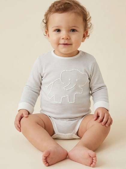 mothercare Infants
                    Cotton Round Neck Bodysuit