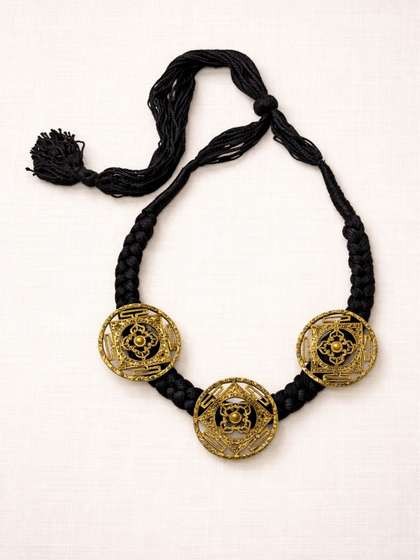 athizay Unisex Brass
                    Handcrafted Necklace