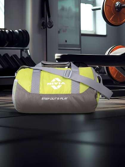 NIVIA Unisex Printed
                        Medium Sports or Gym Duffel Bag