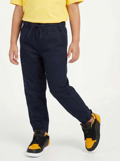 United Colors of
                      Benetton Boys High-Rise Trousers