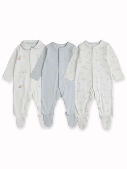 mothercare Boys Pack of
                    3 Sleepsuit
