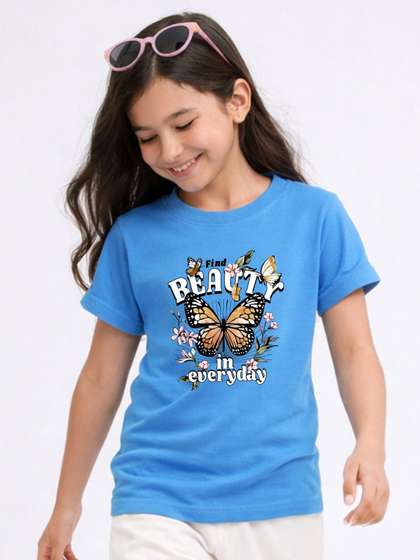 YK X Minute Mirth
                      Girls Cotton Tshirts