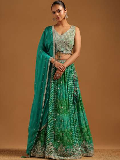Soch Embellished
                        Semi-Stitched Lehenga & Blouse With Dupatta