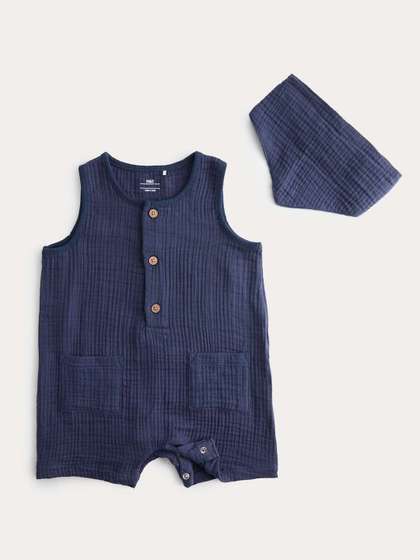 Marks & Spencer Boys
                    Cotton Blend Rompers