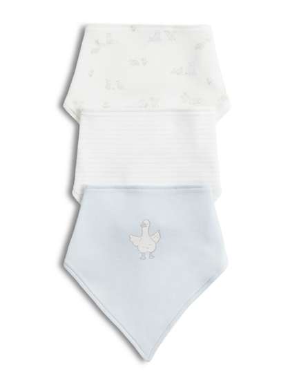 mothercare Boys Pack Of
                    3 Printed Bibs