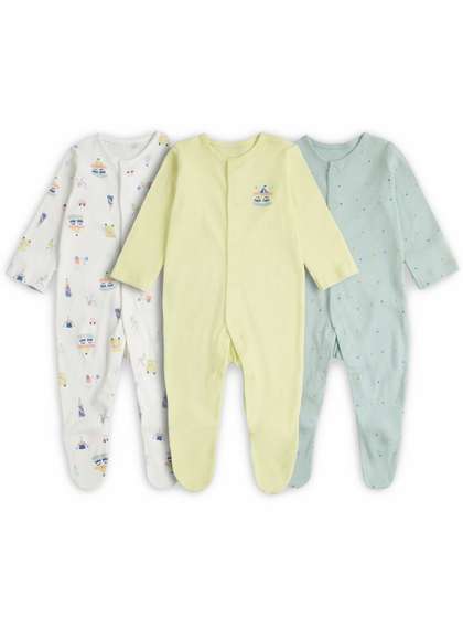mothercare Boys Pack of
                    3 Sleepsuit