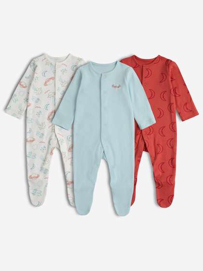 mothercare Boys Pack
                      of 3 Sleepsuit