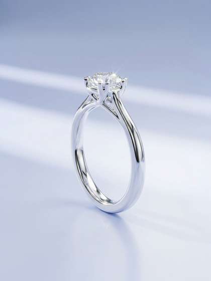 Truly by glitchez
                        925 Sterling Silver Ring With 0.85 CT Lab Grown
                        Diamond-2.289 g