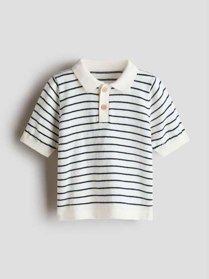 H&M Knitted Polo
                    Shirt