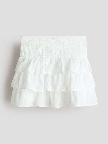 H&M Tiered
                        Cotton Skirt