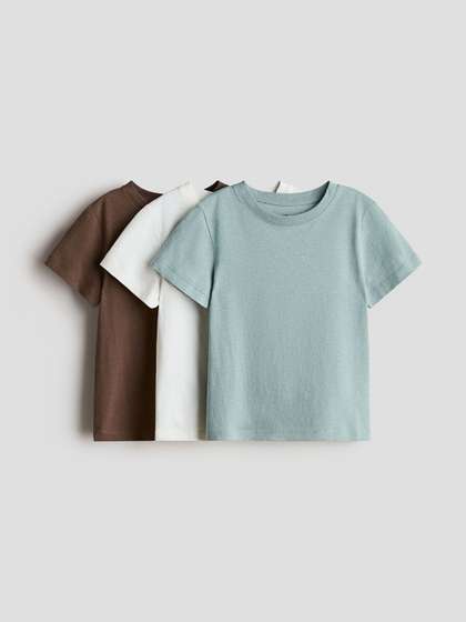 H&M 3-pack Cotton
                    T-shirts