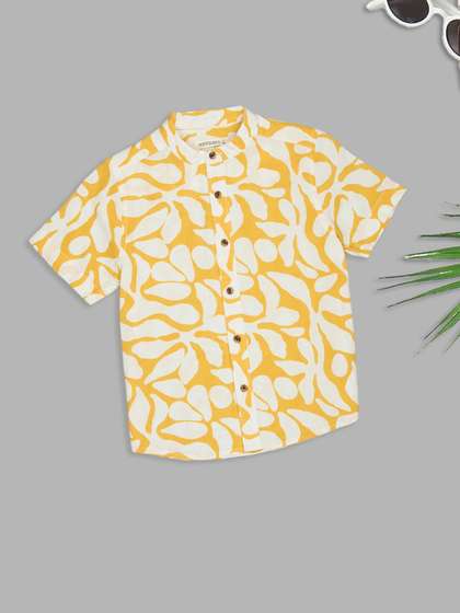 Pantaloons Junior Boys
                      Printed Casual Shirt