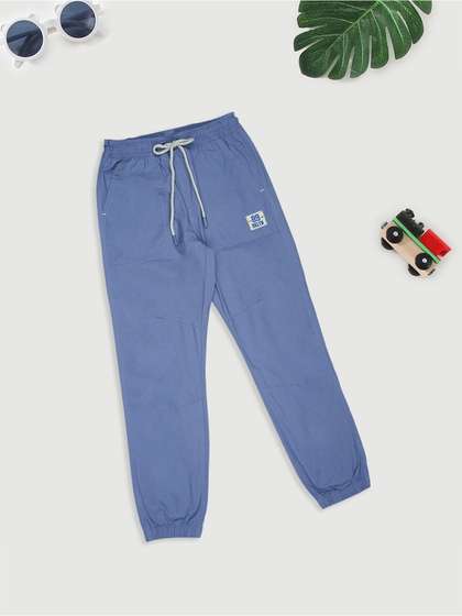 Pantaloons Junior Boys
                    Regular Fit Brand Logo Joggers