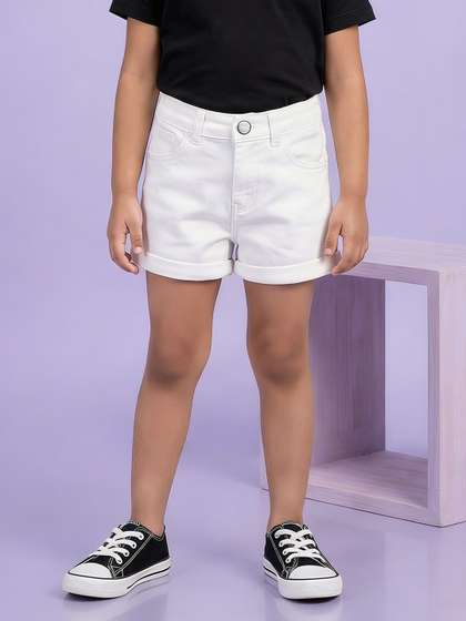 KiddoPanti Girls Denim Shorts