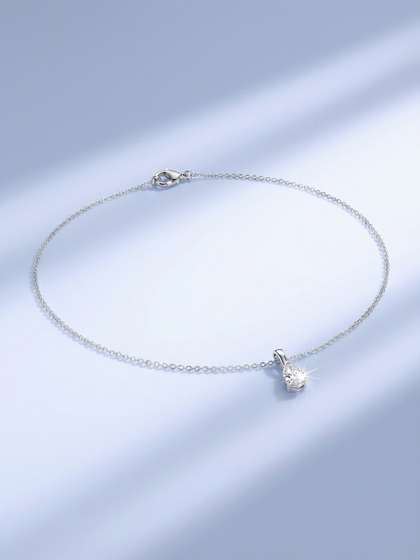 Truly by glitchez
                        925 Sterling Silver - Women's 0.75ct Pear Drop
                        Lab-Grown Diamond Pendant