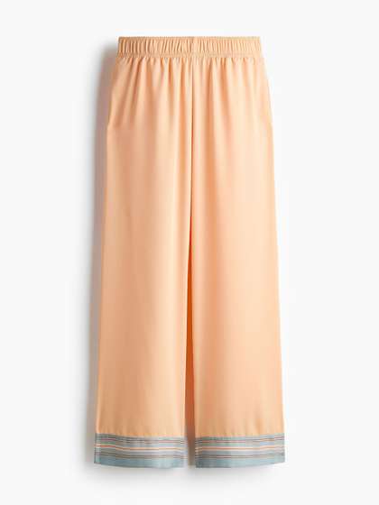 H&M Wide
                        Drawstring Trousers