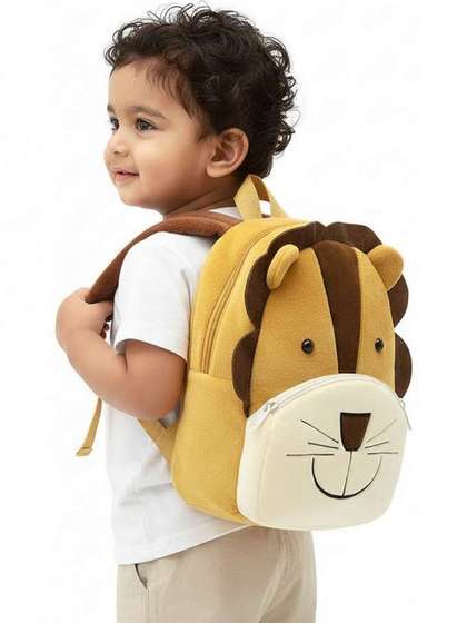 EVLINLIFESTYLE Unisex
                    Kids Applique Backpack