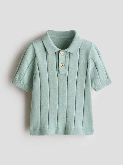 H&M Knitted Polo
                      Shirt