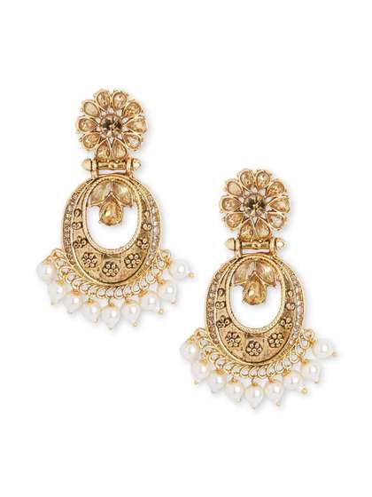 atha Oval Drop
                          Earrings