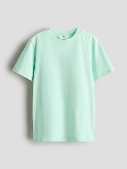 H&M Printed Cotton
                    T-shirt