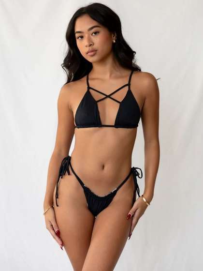 AKcreation Halter
                        Neck Swim Bikini Set