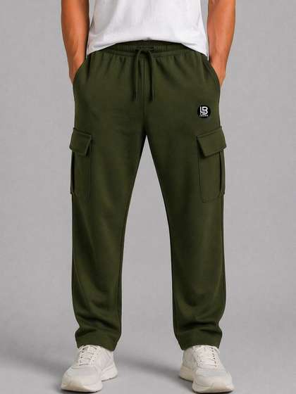 LEE BONEE Men
                        Regular Fit Brand Logo Cargos