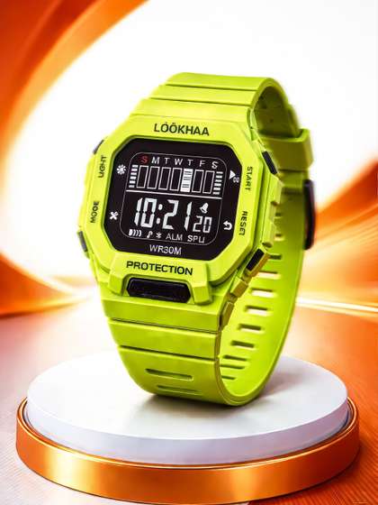 LOOKHAA Unisex Kids
                      Dial & Straps Digital Stopwatch Watch
                      LOOK10_C1_GREN