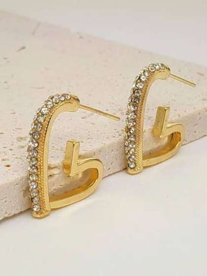 RAPPERSSHOP Heart
                        Shaped Drop Earrings