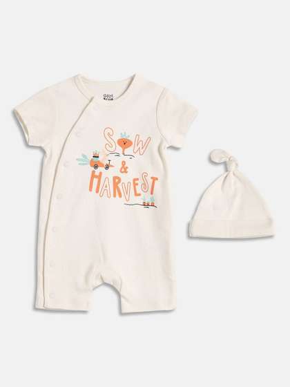 MINI KLUB Infants Boys
                    Pack Of 2 Printed Baby Apparel Gift Set