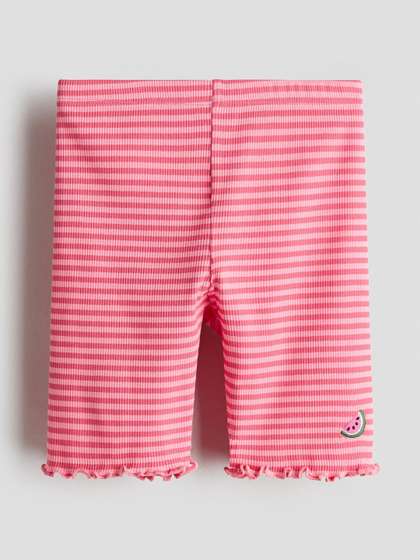 H&M Printed Cotton
                      Cycling Shorts
