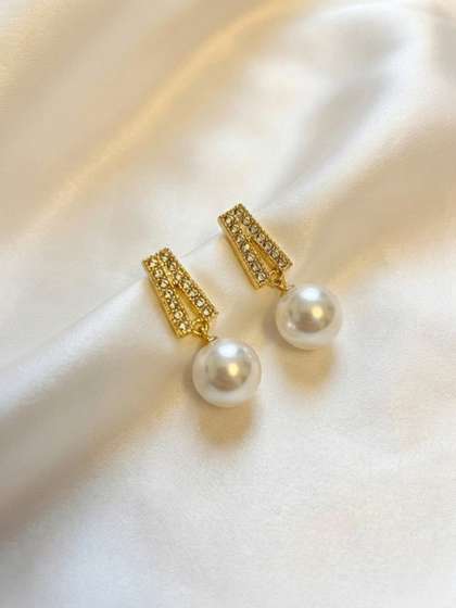 RAPPERSSHOP Circular
                      Drop Earrings