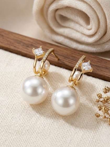RAPPERSSHOP
                        Spherical Drop Earrings