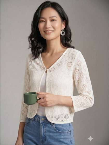 UnaOne Women Crop
                        Shrug