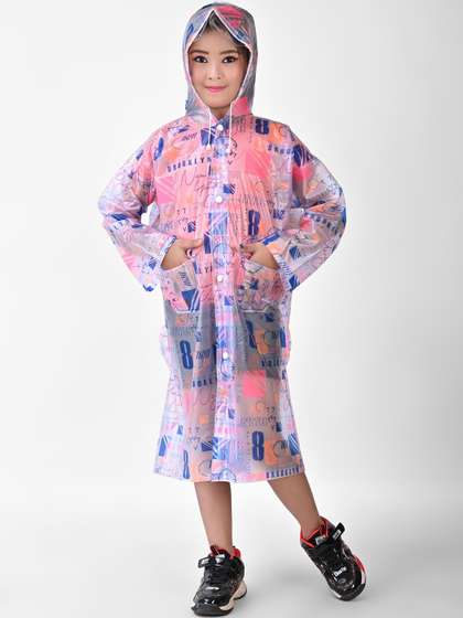 Mars Infiniti Girls
                        Printed Water-Proof Rain Jacket
