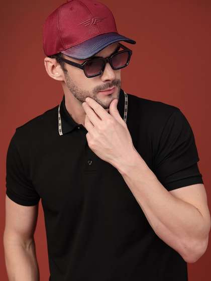 Red Tape Unisex Wine
                    Printed Polyester Baseball Cap with Adjustable
                    Strap
