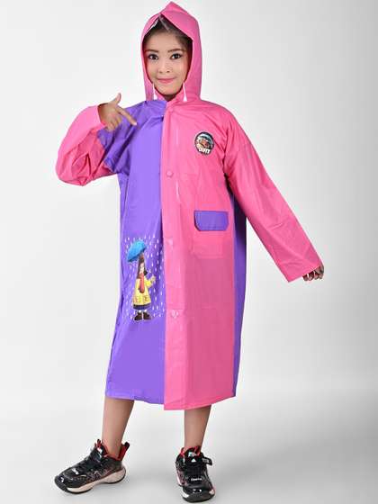 Mars Infiniti Girls
                        Printed Water-Proof Rain Jacket