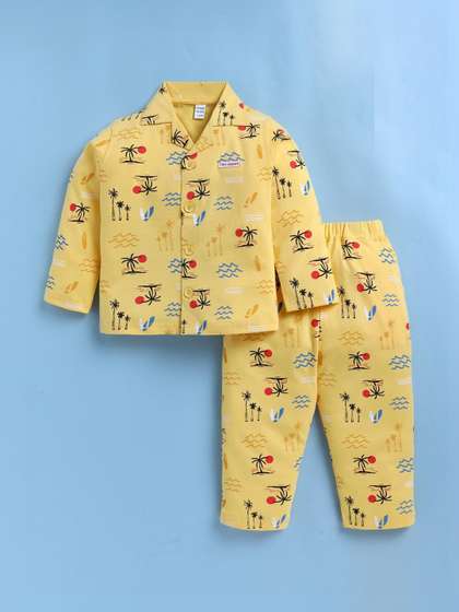 Dollar Boys Printed
                      Shirt with Pyjamas
